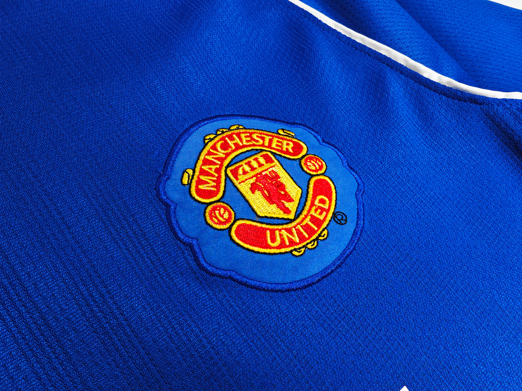 2007-08赛季曼联守门员蓝色怀旧版本