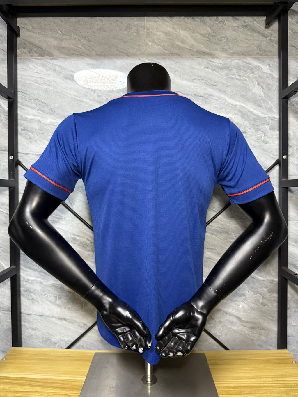 实绣款 巴萨棒球服宝蓝玩家版本