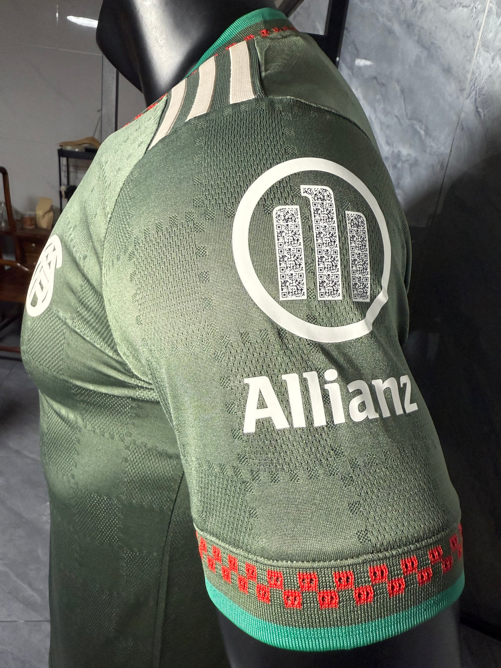 25-26拜仁二客仿真版抹茶绿玩家版本