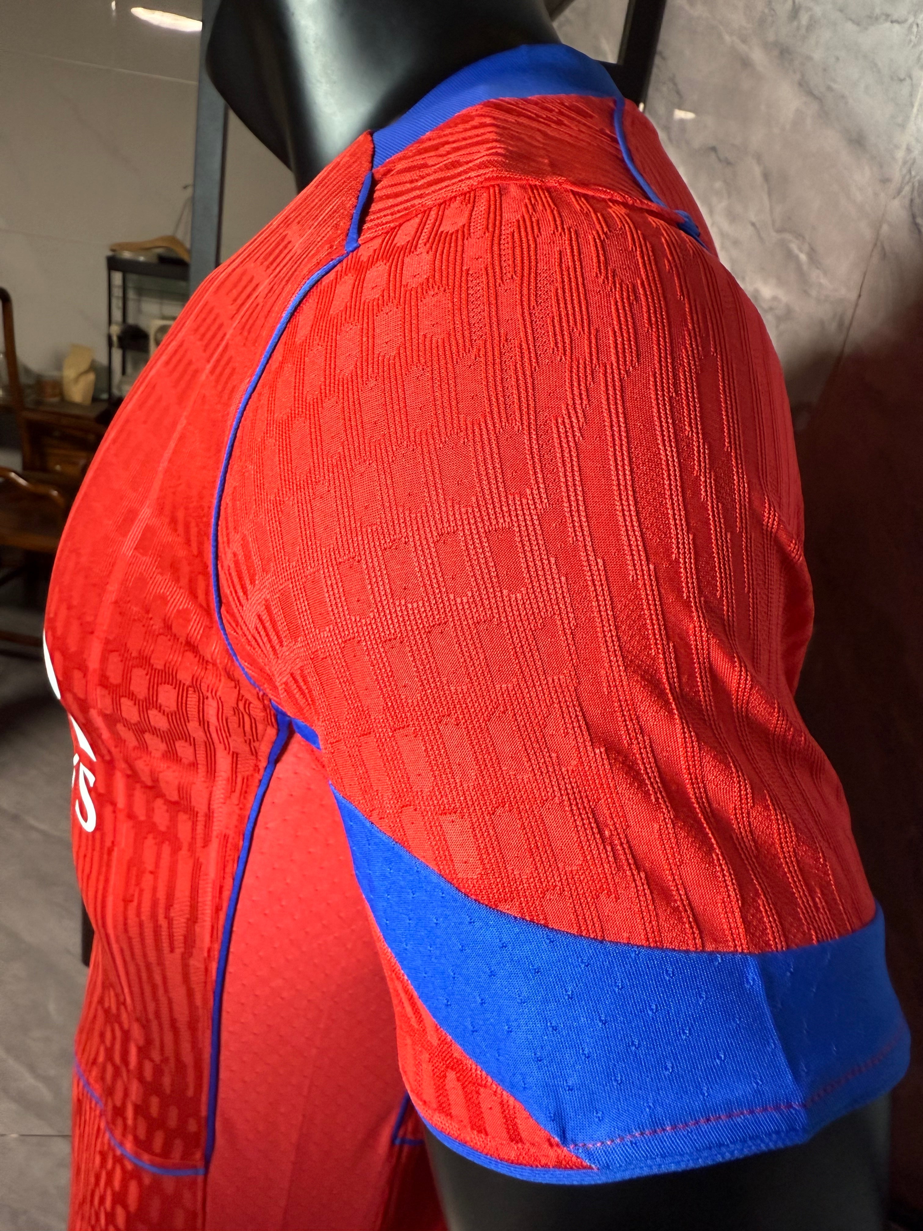 25-26巴黎二客T90系列红（无星版）玩家版本