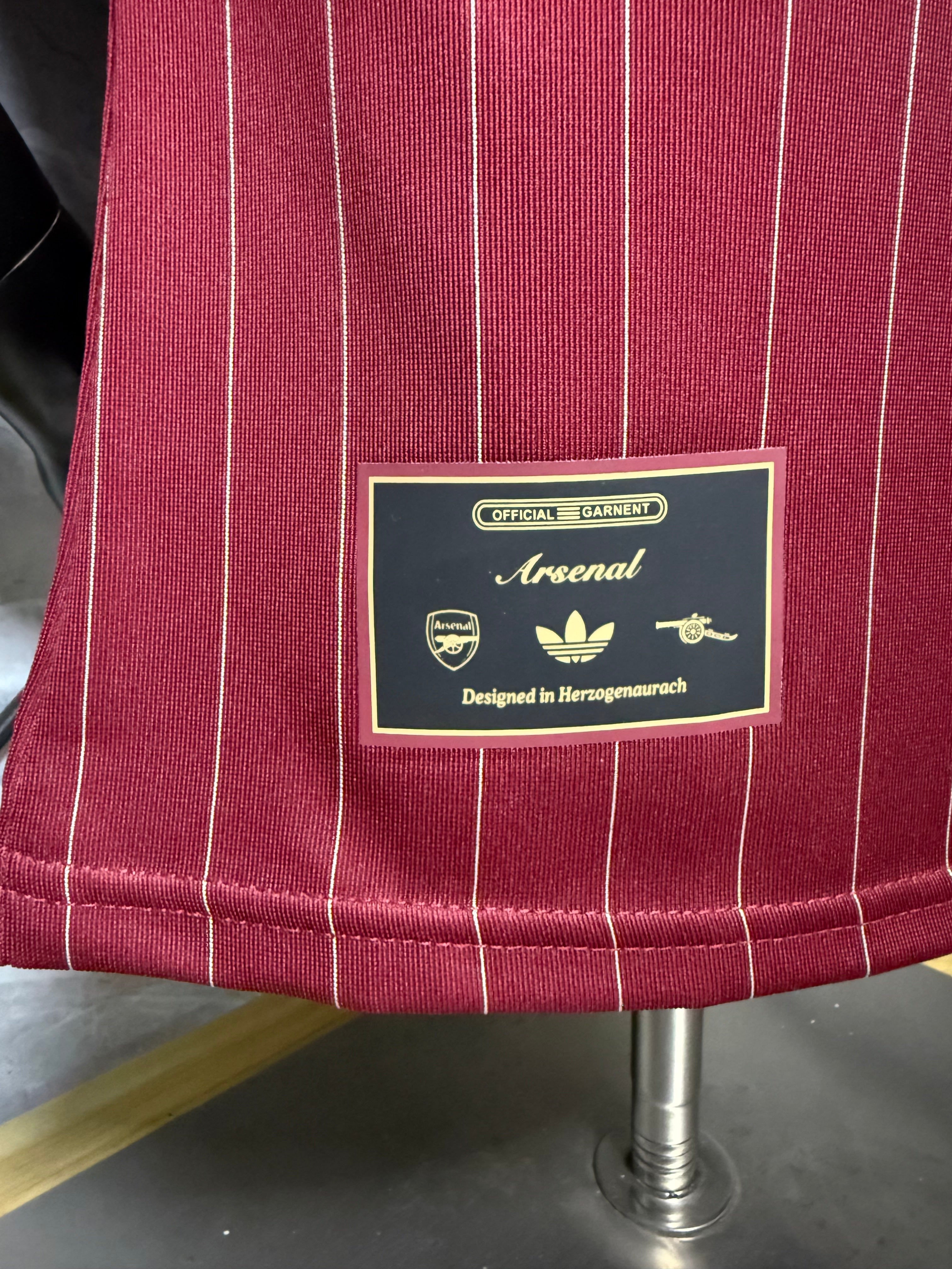 25-26阿森纳复古款三叶枣红玩家版本