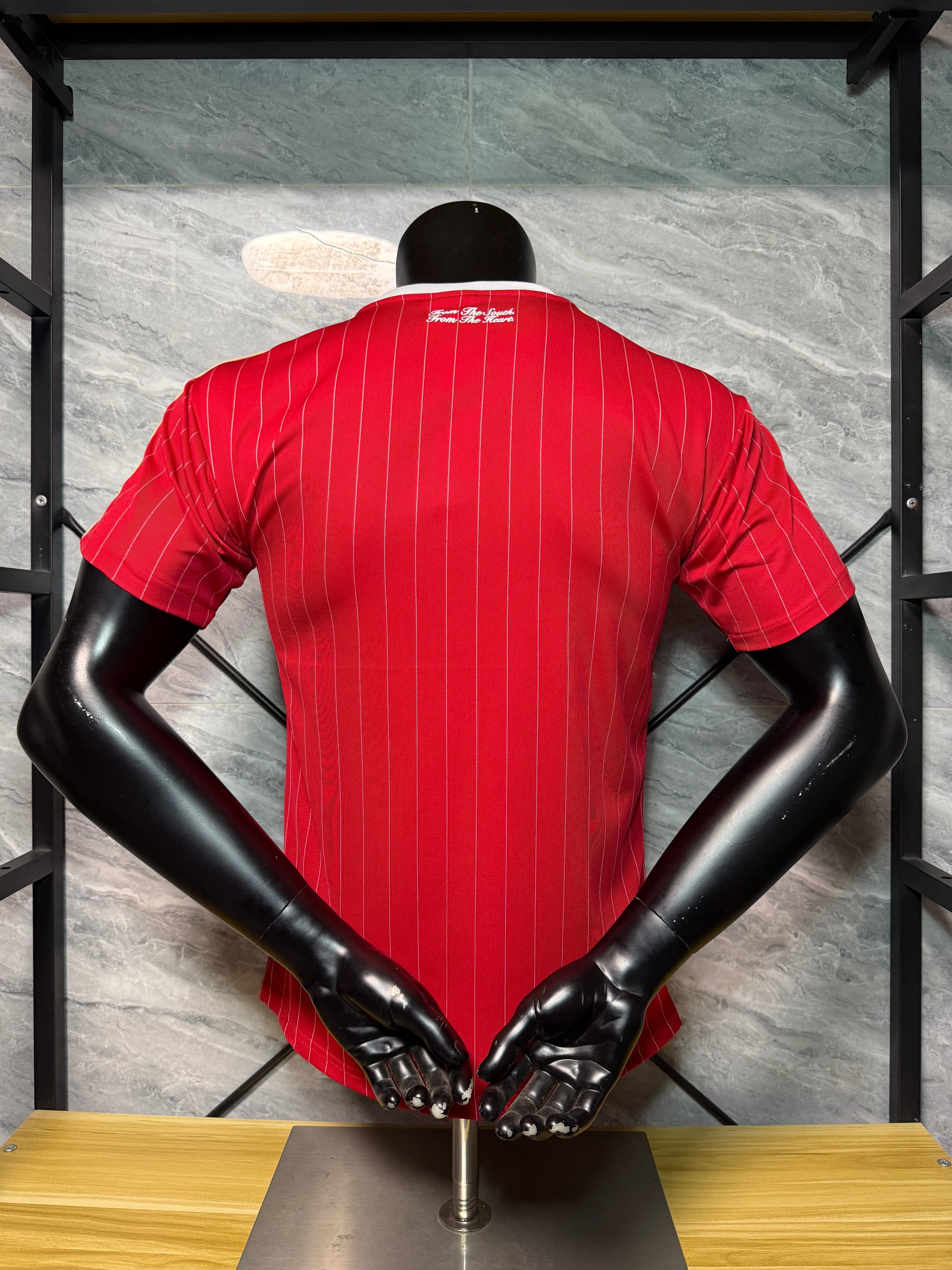 25-26拜仁复古款三叶大红玩家版本