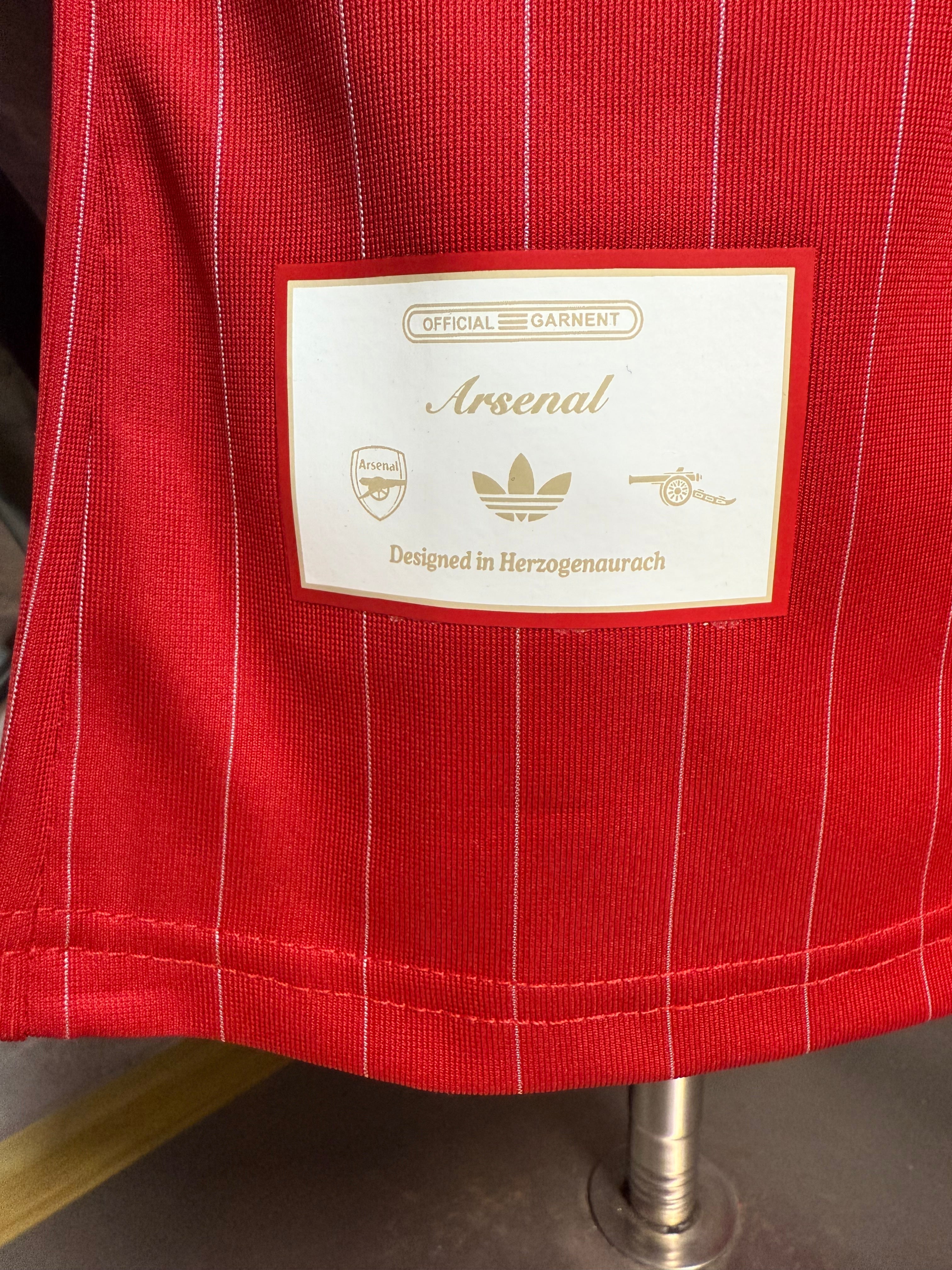25-26阿森纳复古款三叶大红