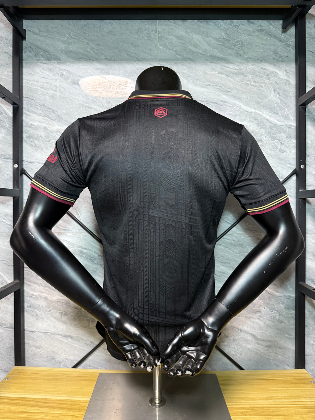 25-26阿森纳二客仿真版经典黑玩家版本