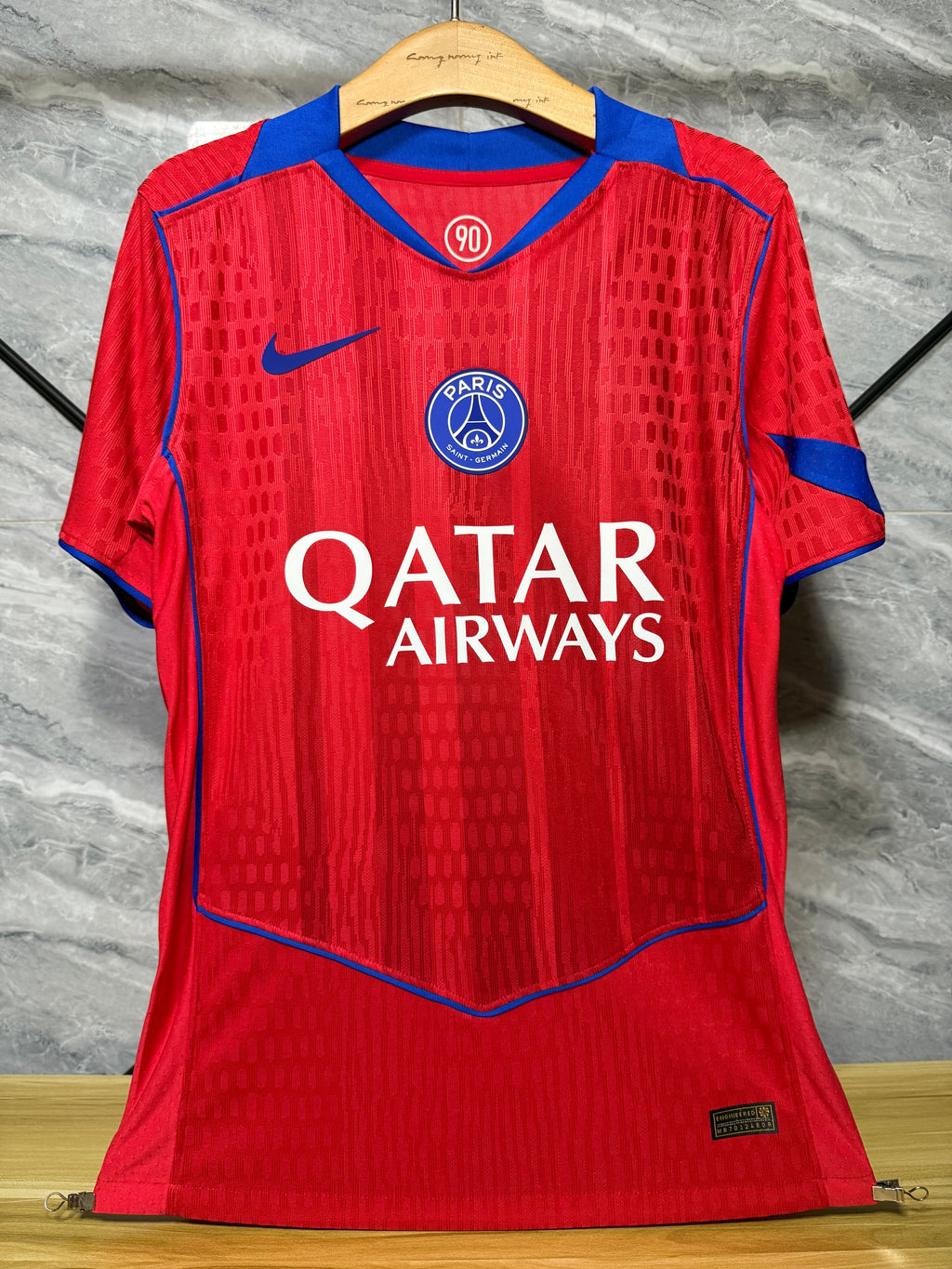 25-26巴黎二客T90系列红（无星版）玩家版本