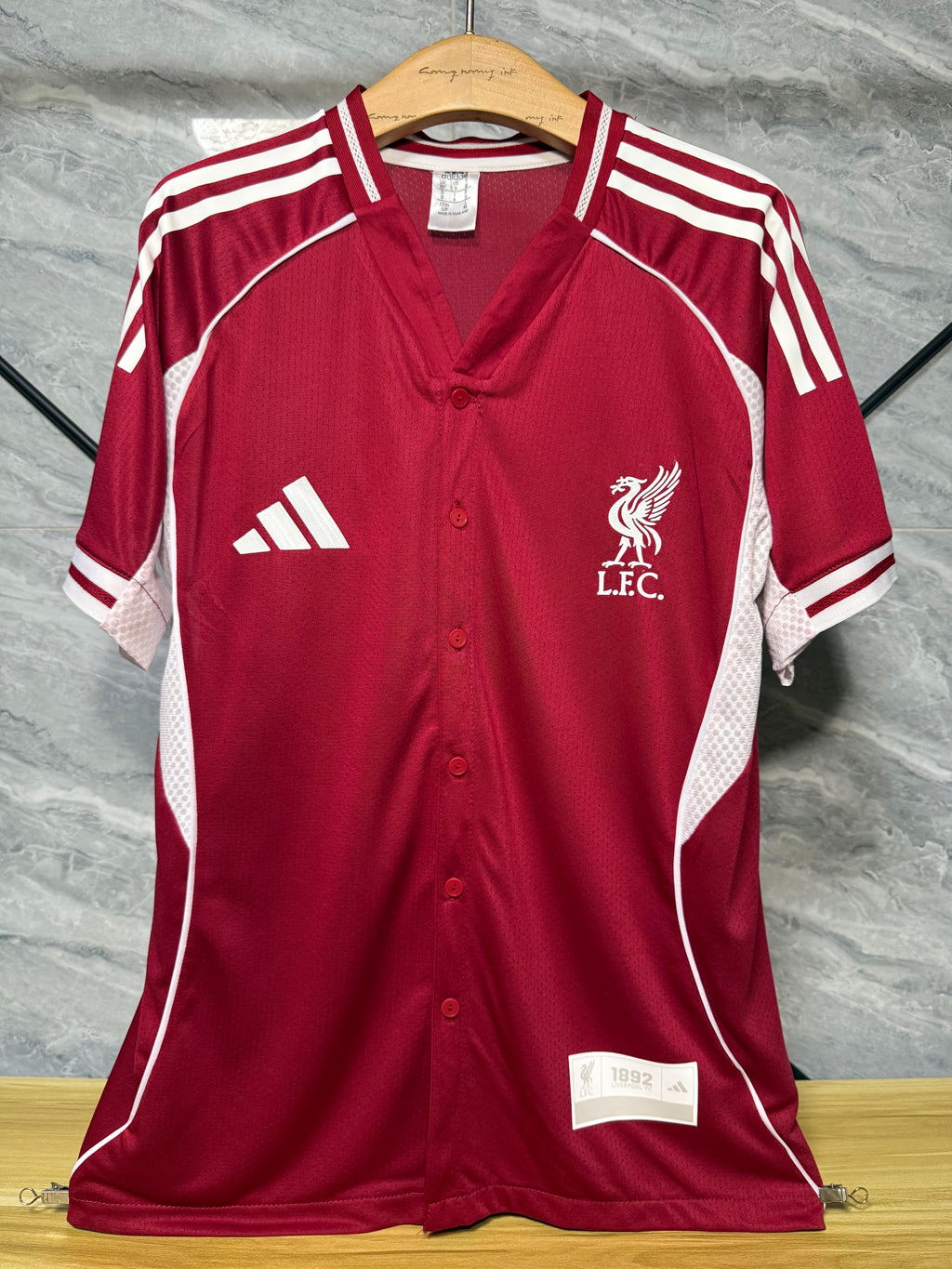 球员版利物浦棒球服玩家版本