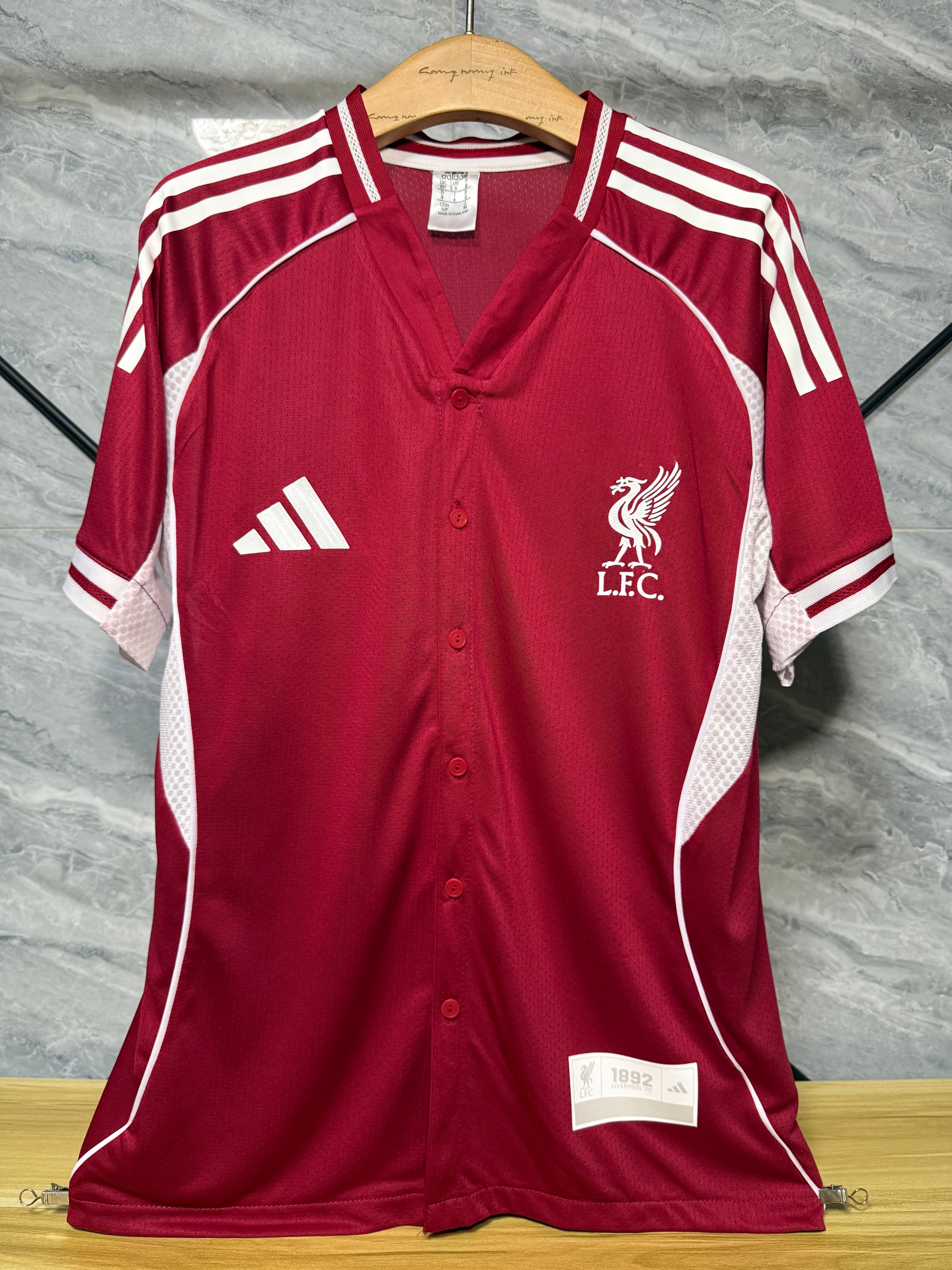 球员版利物浦棒球服玩家版本