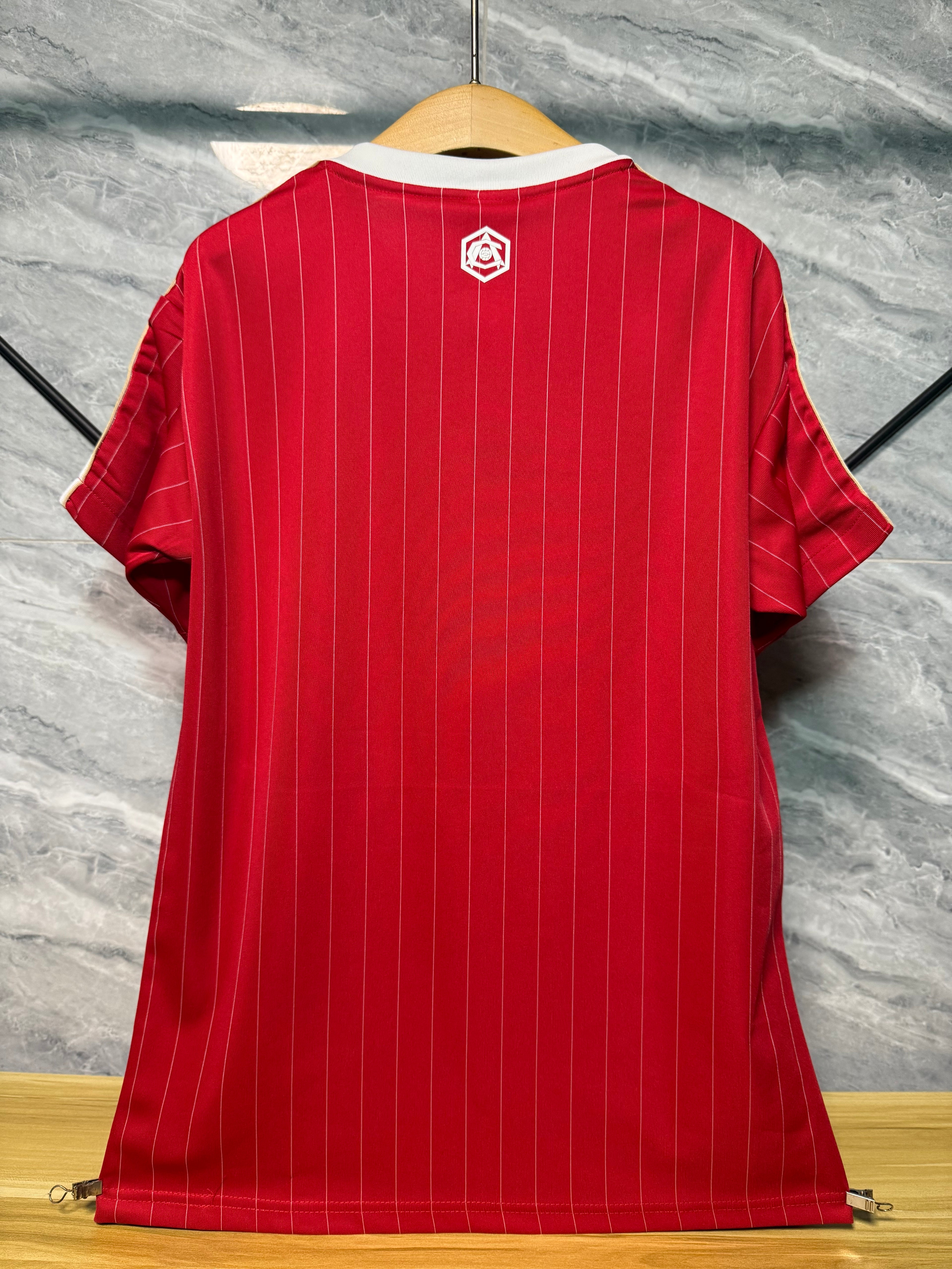 25-26阿森纳复古款三叶大红