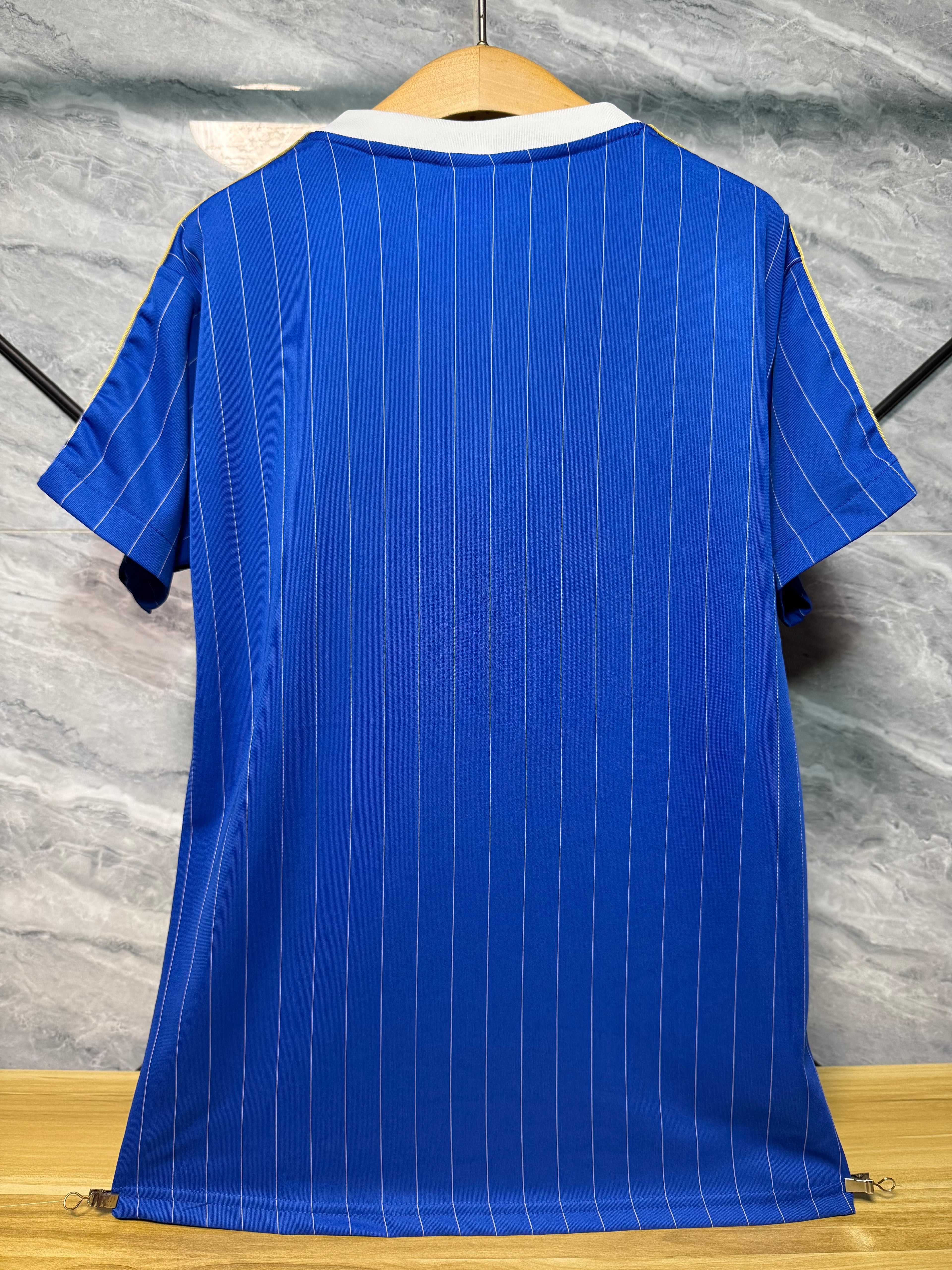 25-26切尔西复古款三叶蓝玩家版本