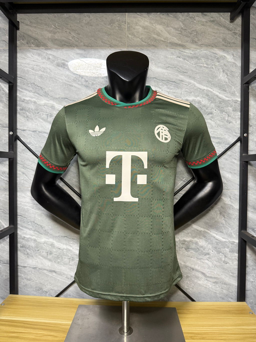 25-26拜仁二客仿真版抹茶绿玩家版本