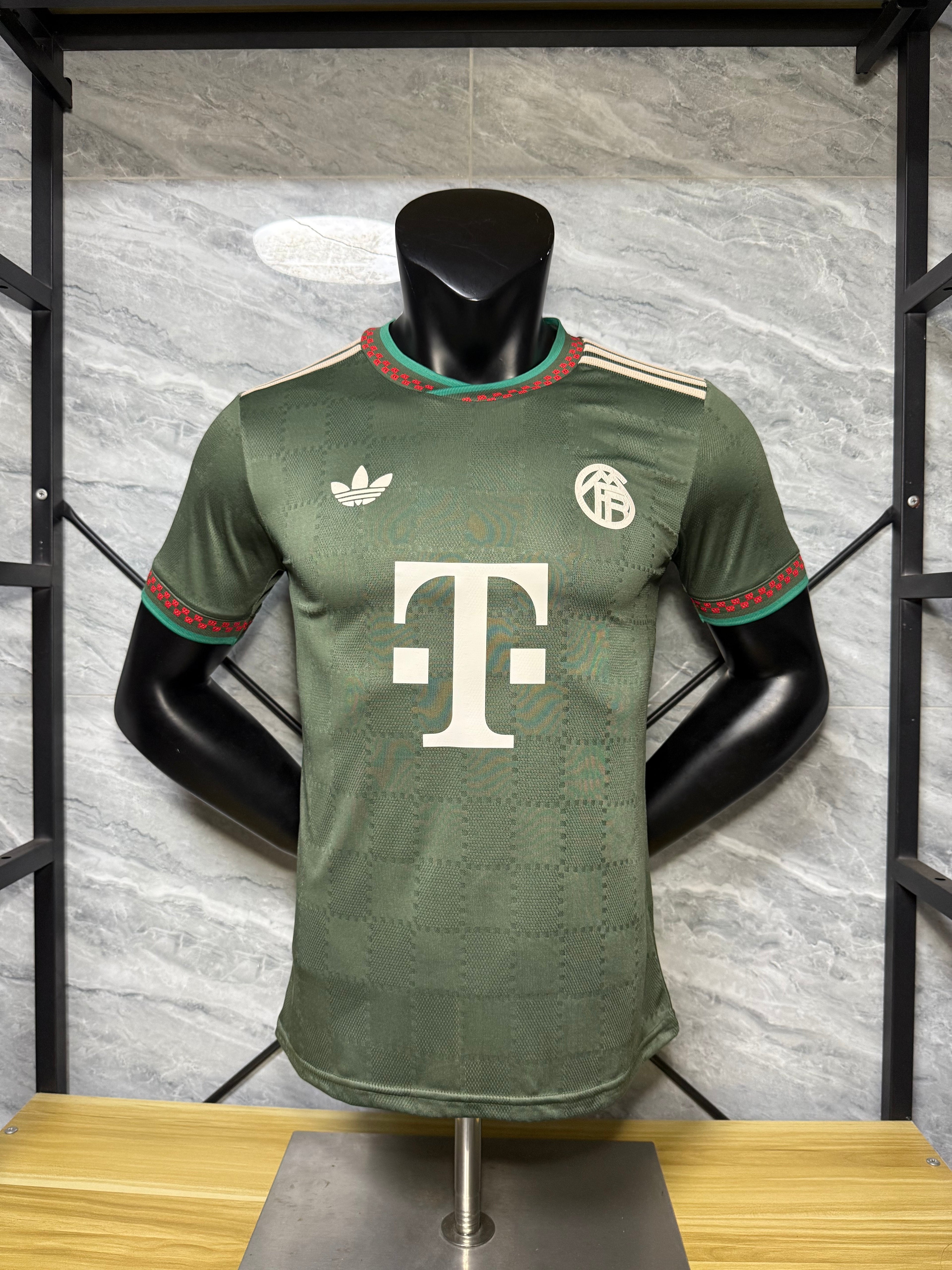 25-26拜仁二客仿真版抹茶绿玩家版本