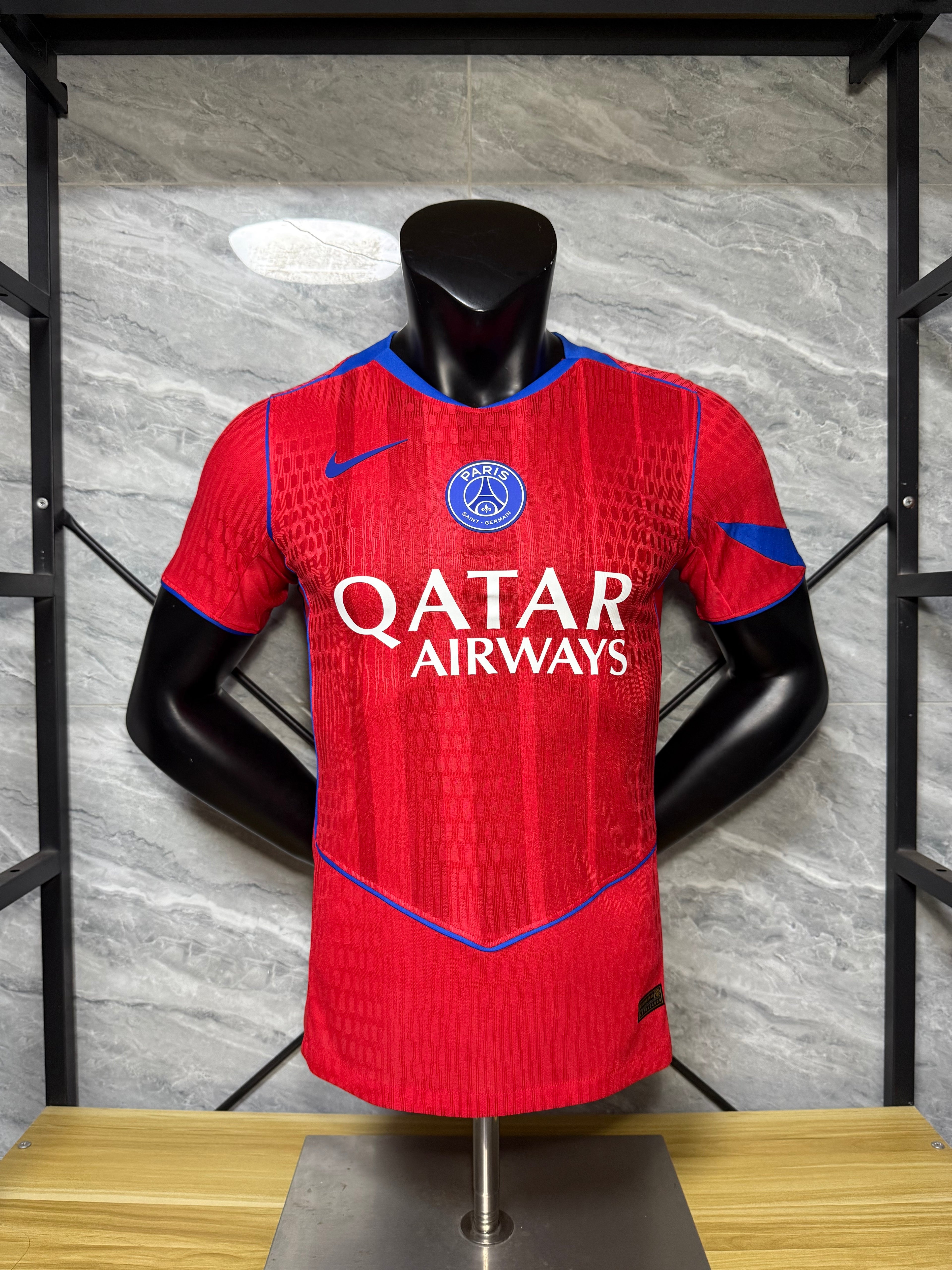 25-26巴黎二客T90系列红（无星版）玩家版本