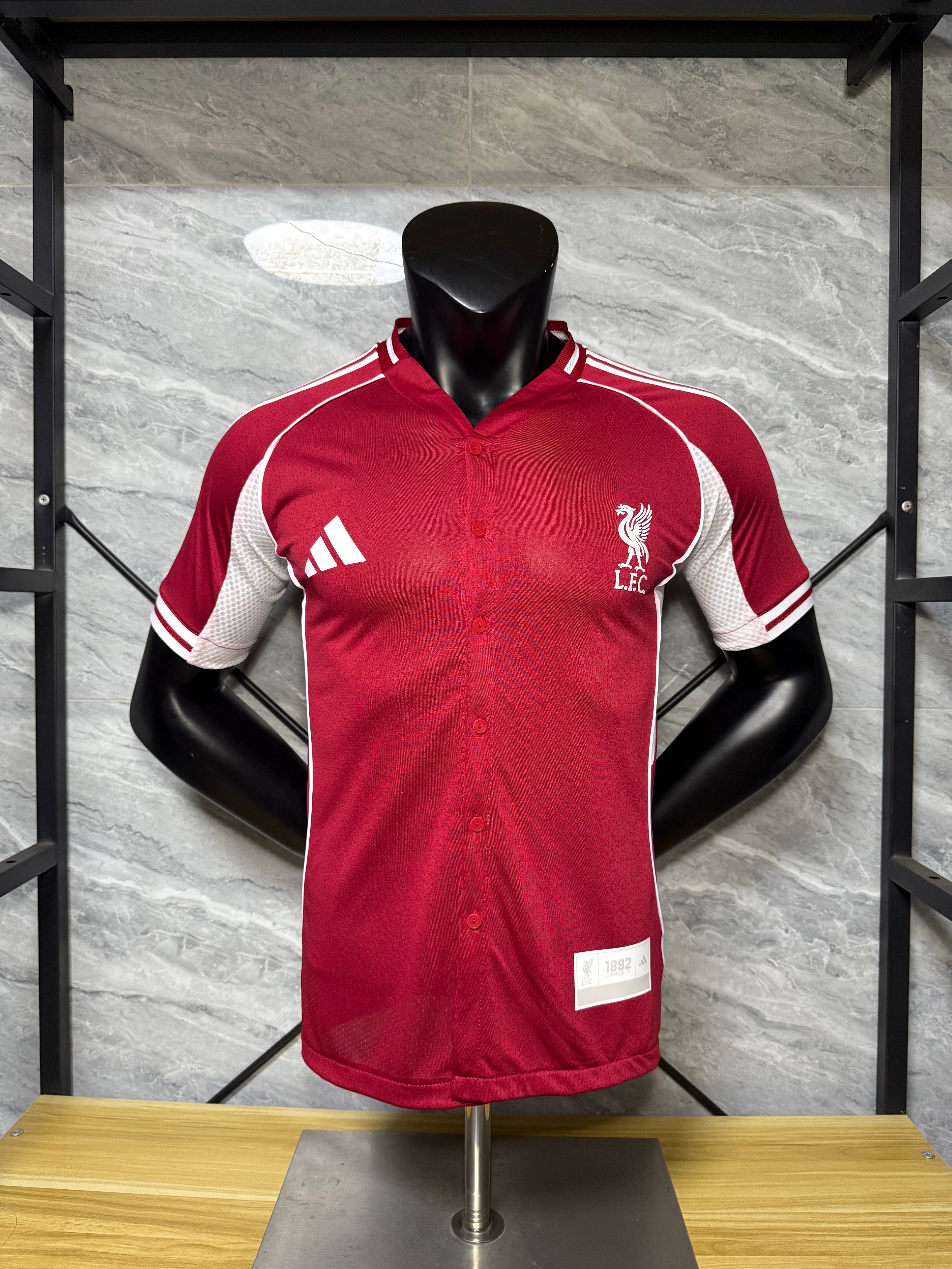 球员版利物浦棒球服玩家版本