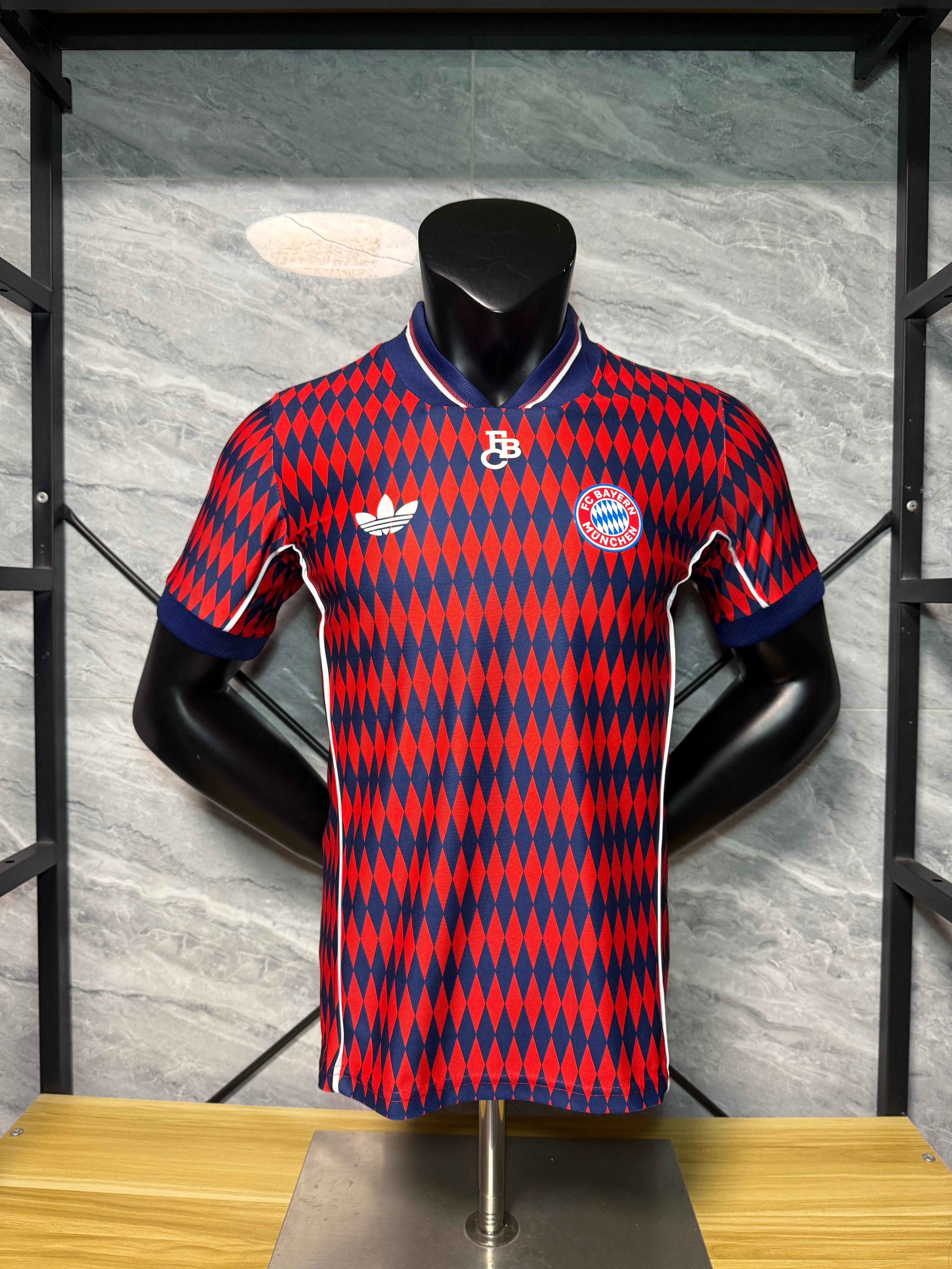 25-26拜仁复古款三叶红FBC