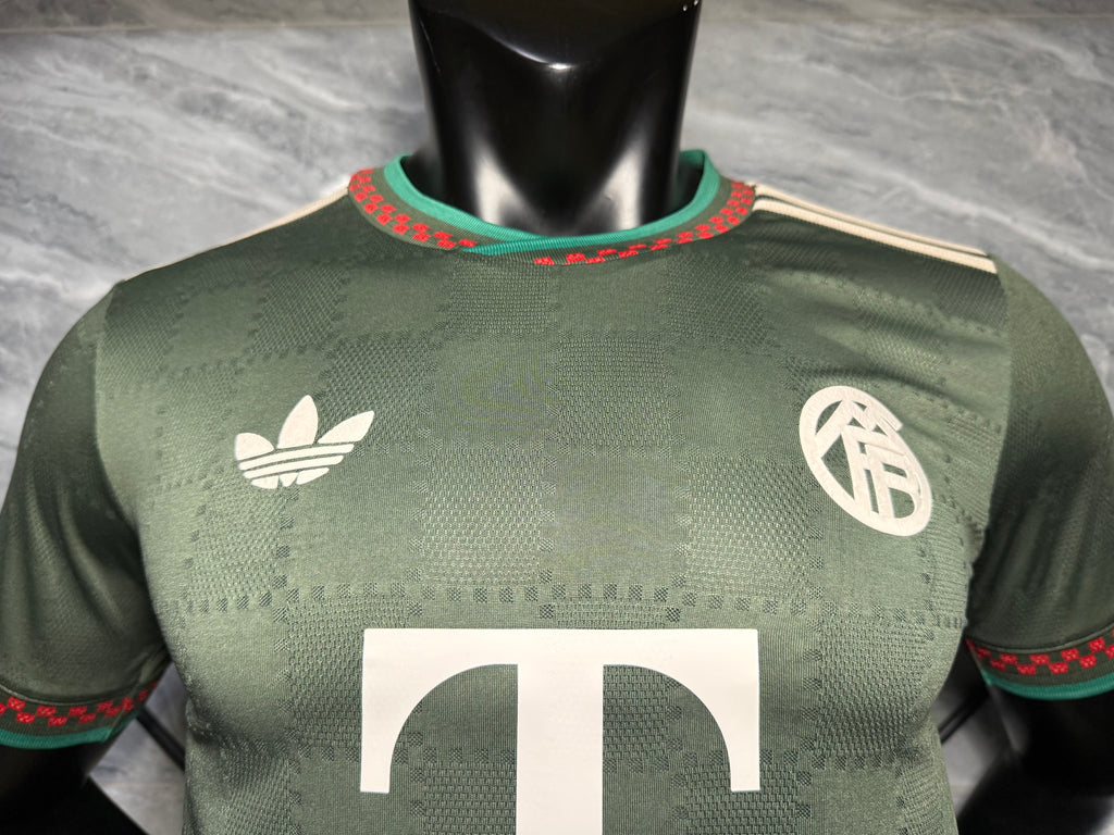 25-26拜仁二客仿真版抹茶绿玩家版本