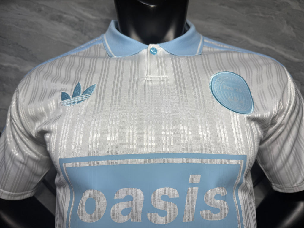 25-26绿洲Oasis乐队25周年纪念联名款白蓝玩家版本