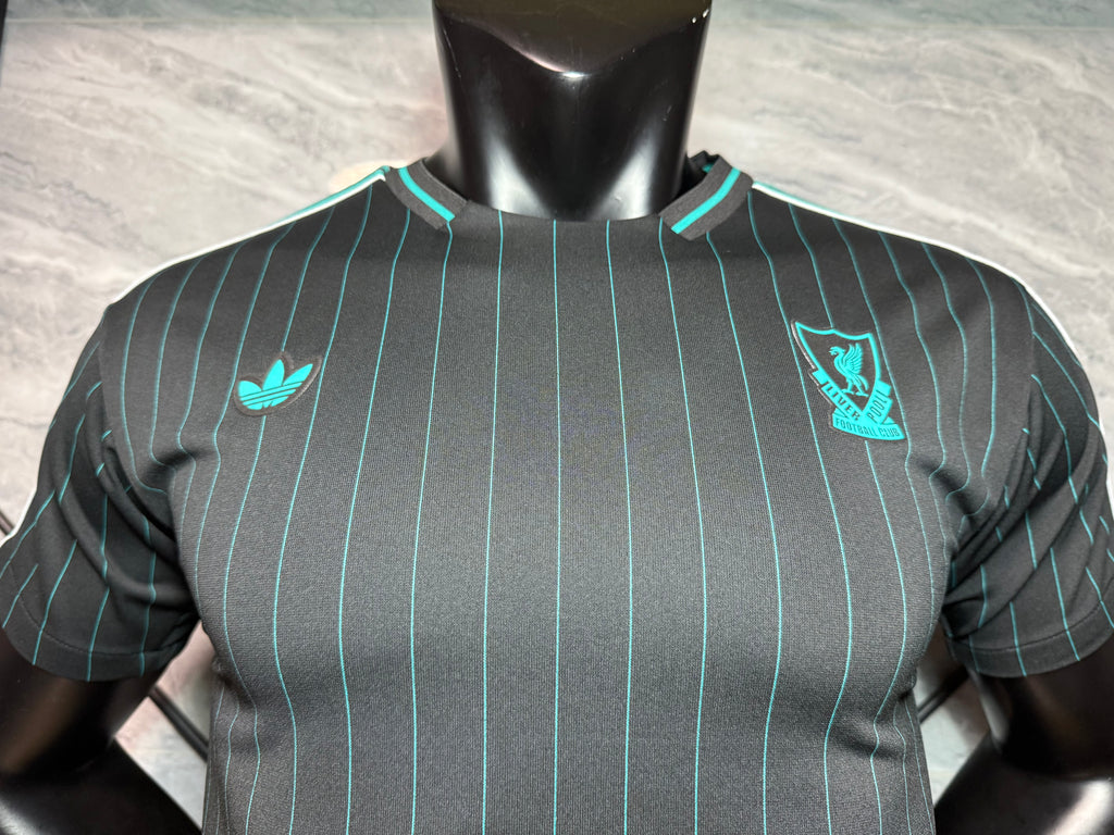 25-26利物浦复古款三叶上青色玩家版本