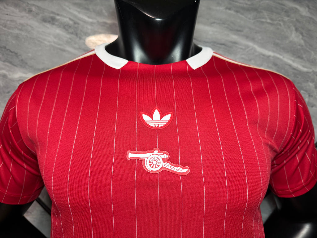 25-26阿森纳复古款三叶大红