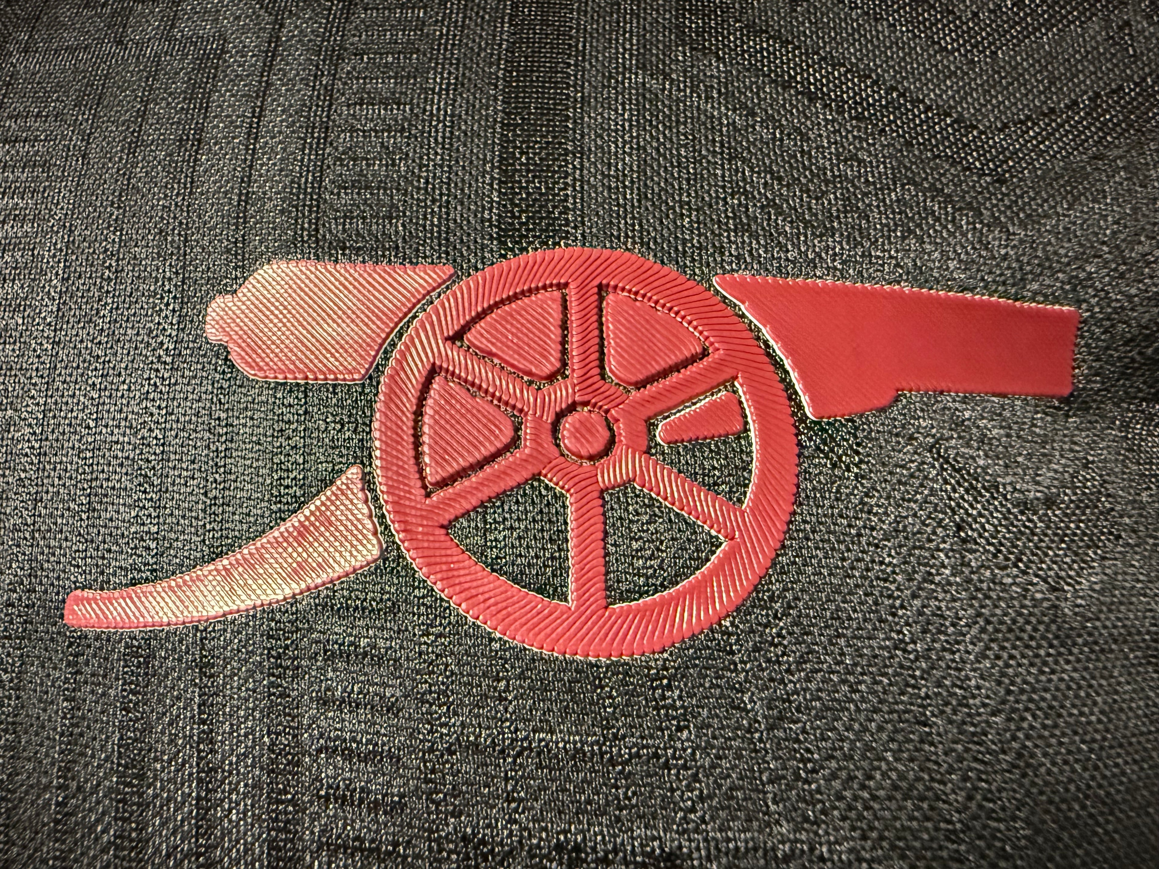 25-26阿森纳二客仿真版经典黑玩家版本