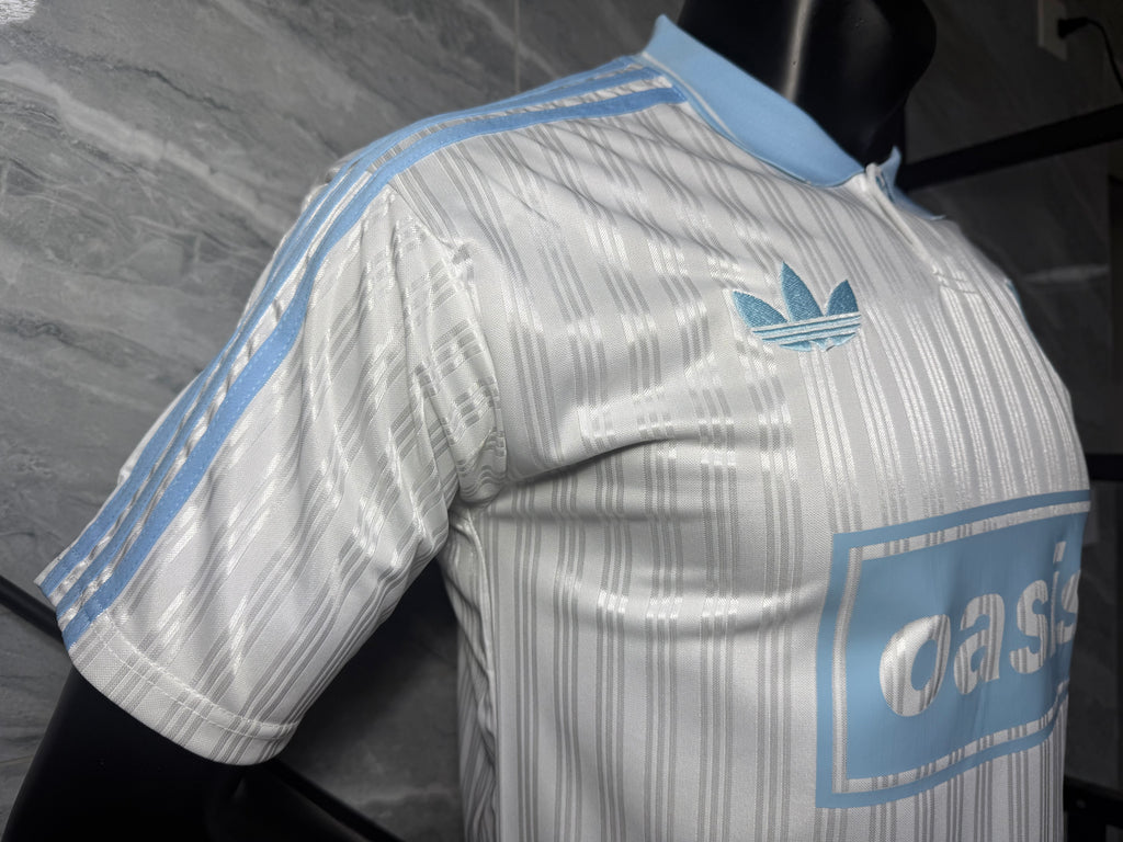 25-26绿洲Oasis乐队25周年纪念联名款白蓝玩家版本