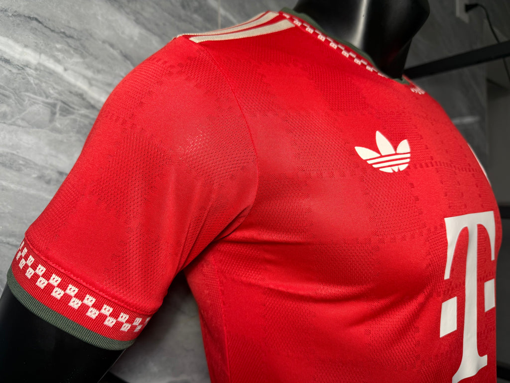 25-26拜仁二客仿真版红玩家版本