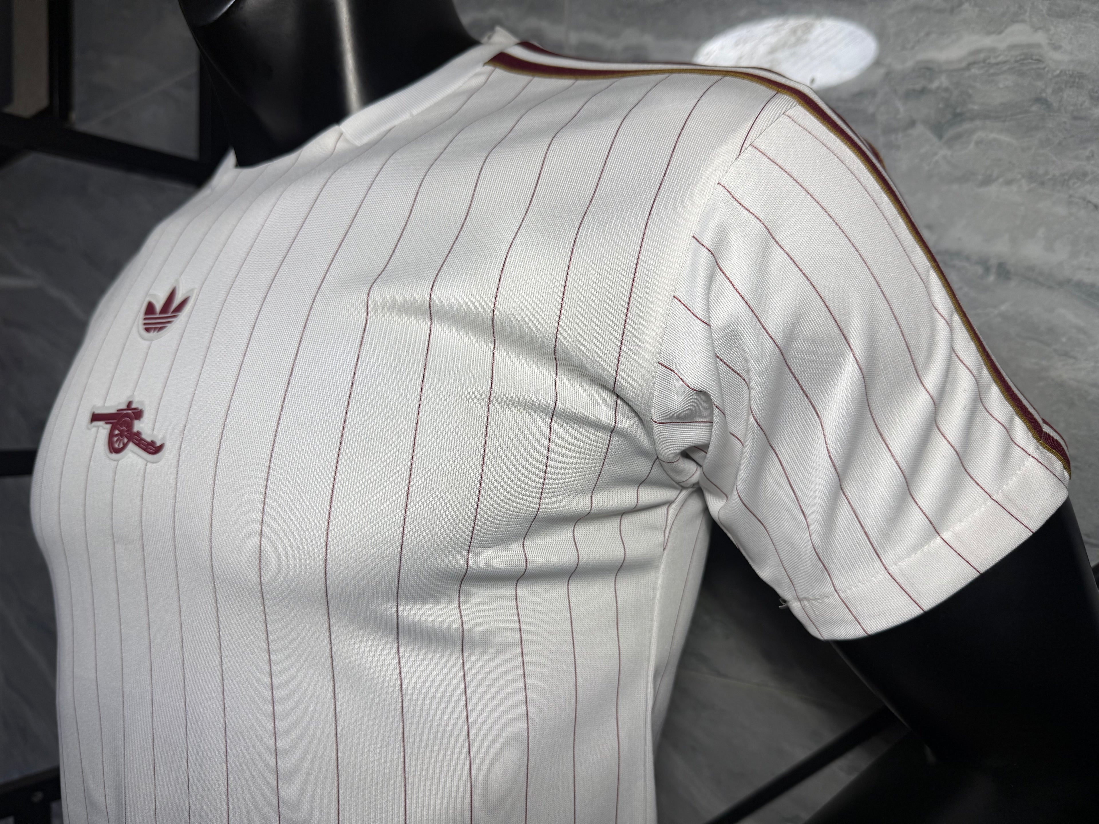 25-26阿森纳复古款三叶白玩家版本