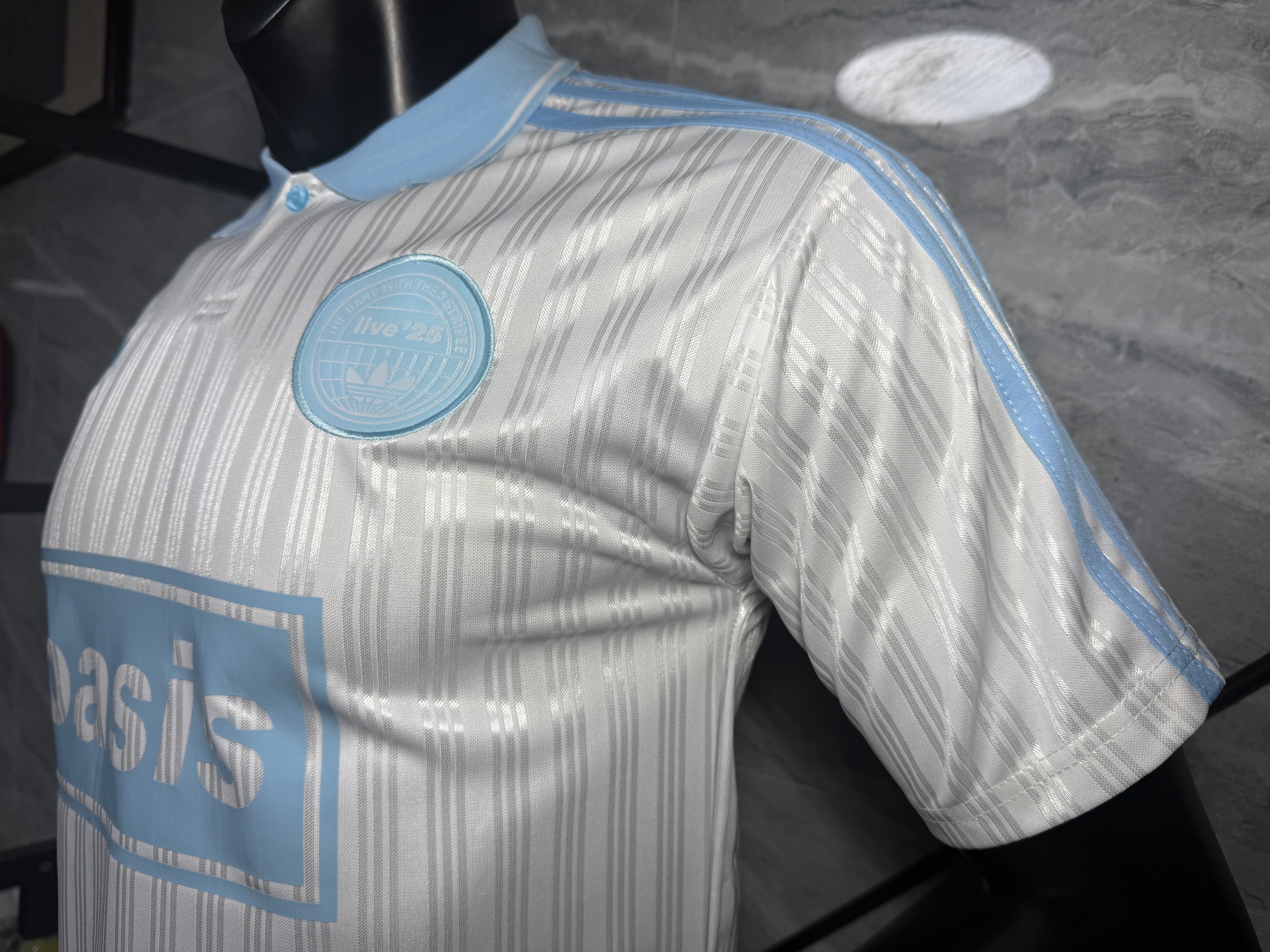 25-26绿洲Oasis乐队25周年纪念联名款白蓝玩家版本