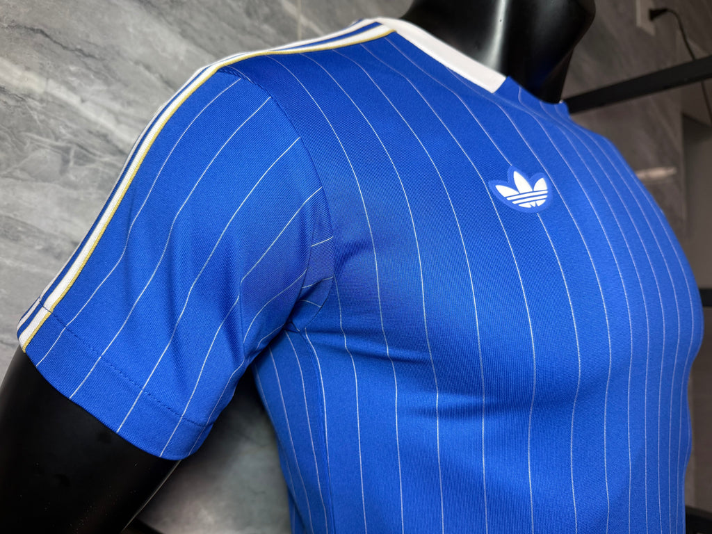 25-26切尔西复古款三叶蓝玩家版本