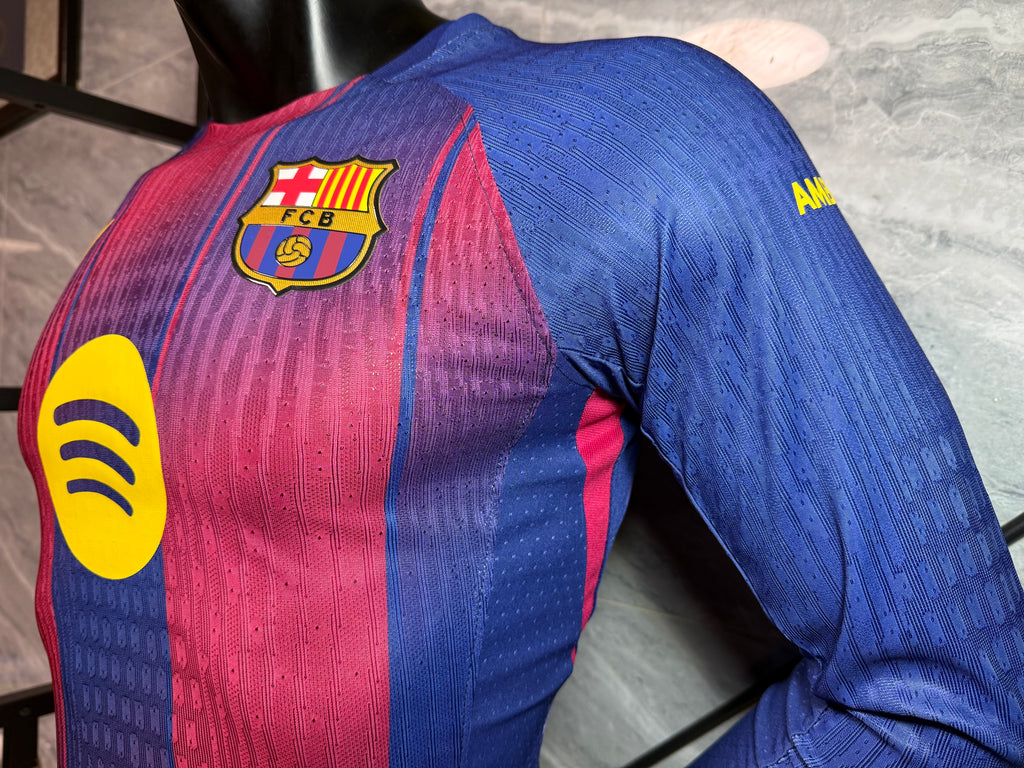 长袖球员 25-26巴萨主场玩家版本