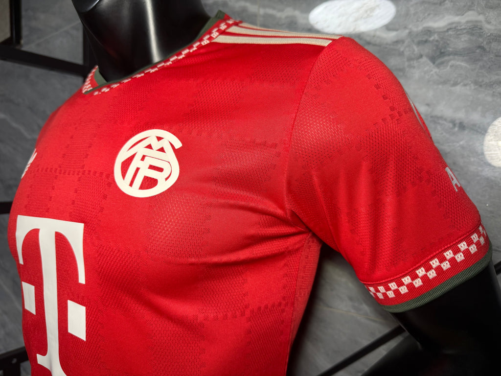 25-26拜仁二客仿真版红玩家版本