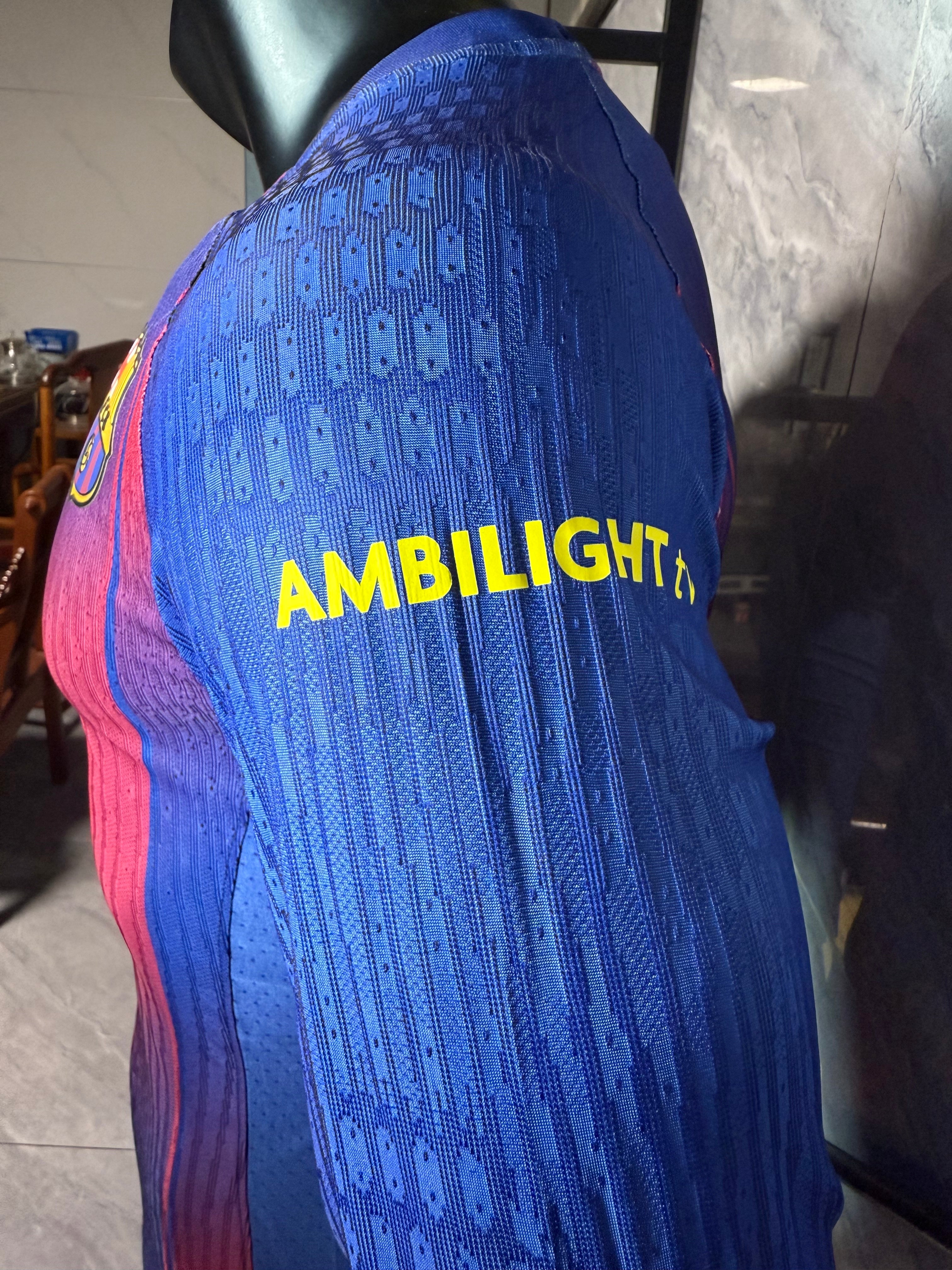 长袖球员 25-26巴萨主场玩家版本