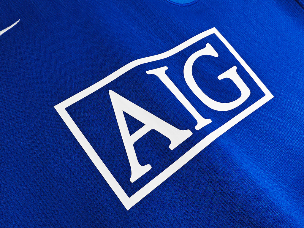 2007-08赛季曼联守门员蓝色怀旧版本