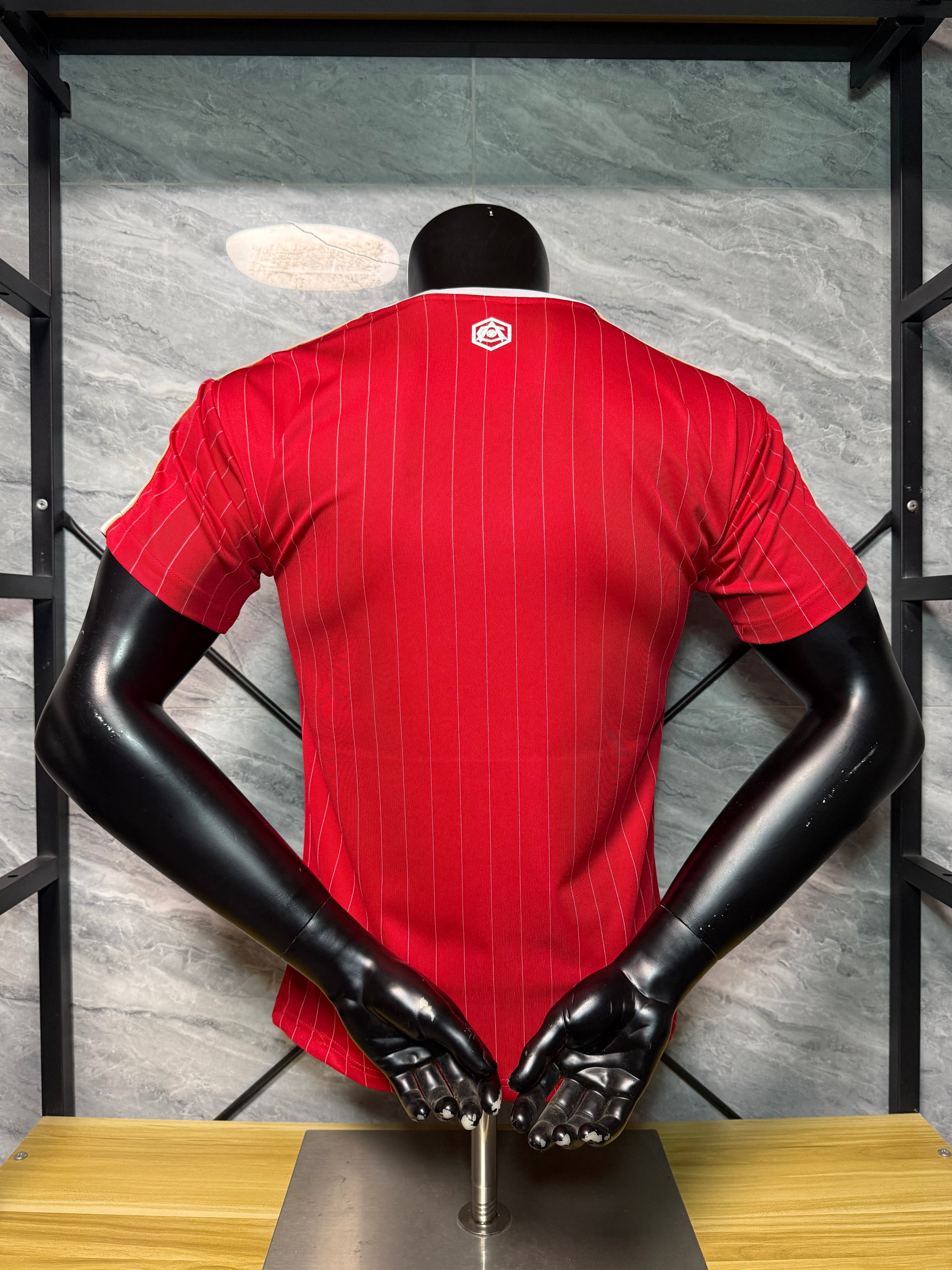 25-26阿森纳复古款三叶大红