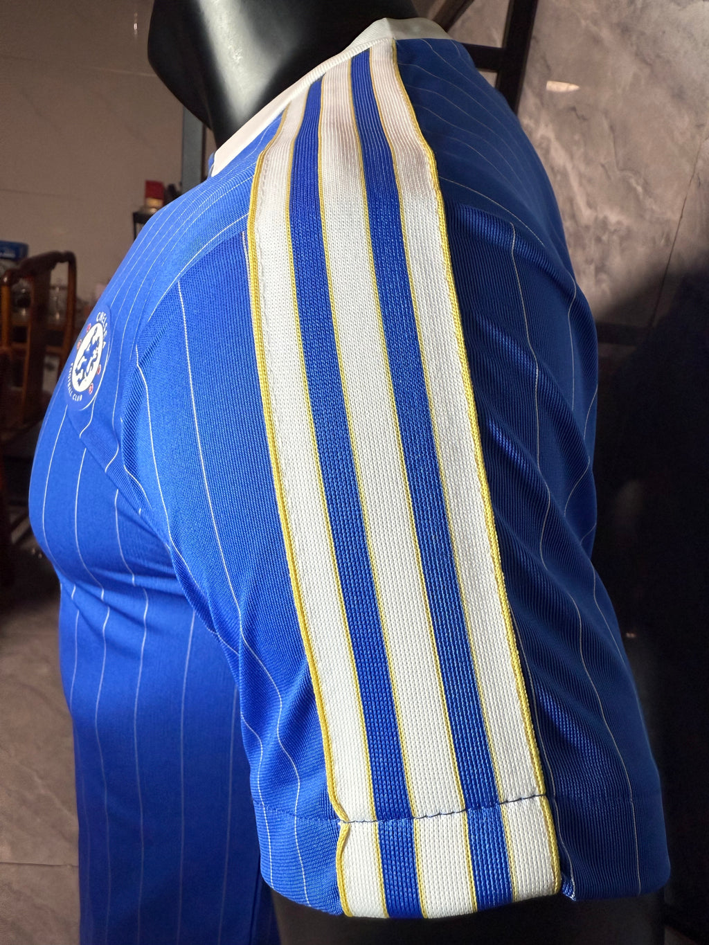 25-26切尔西复古款三叶蓝玩家版本